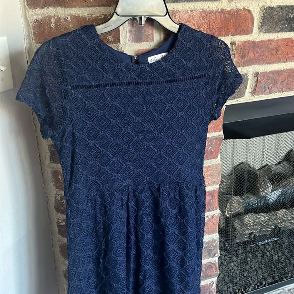 Kids navy dress, XL, formal wear